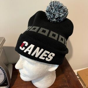 North Carolina Hurricanes UNC Tar Heels NHL beanie ski snowboard knit cap hat